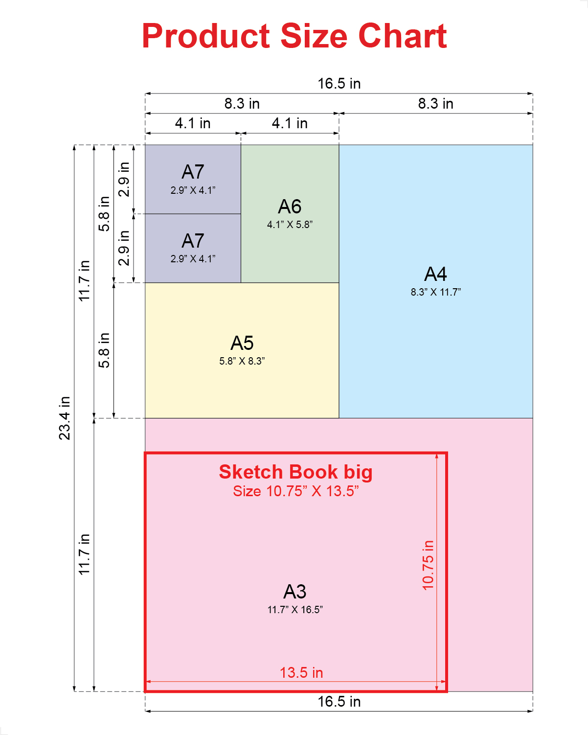 Sketch Book - Big Size - 20 Sheets - HB